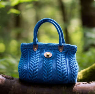 Gestrickte Tasche