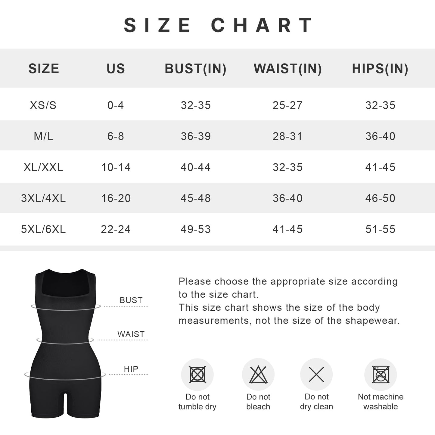 Square Neck Shapewear Jumpsuit