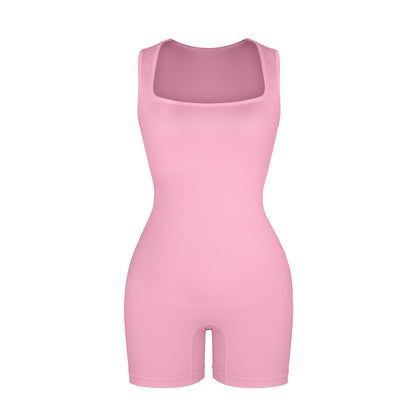 Square Neck Shapewear Jumpsuit