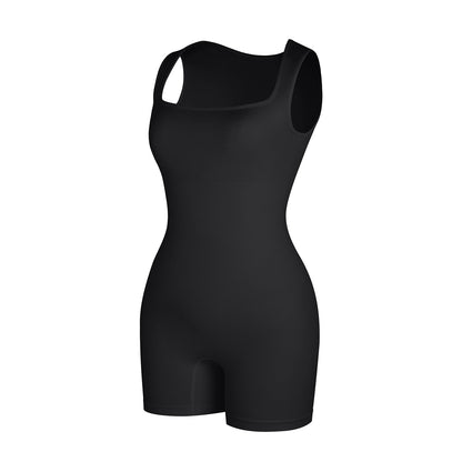 Square Neck Shapewear Jumpsuit