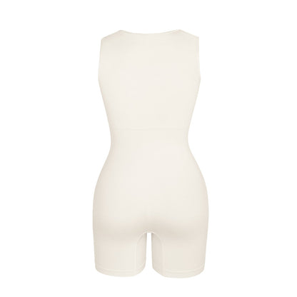 Square Neck Shapewear Jumpsuit