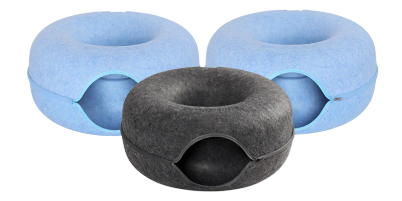 Peekaboo cat cave trio pack