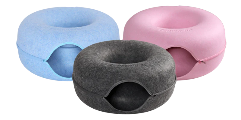 Peekaboo cat cave trio pack