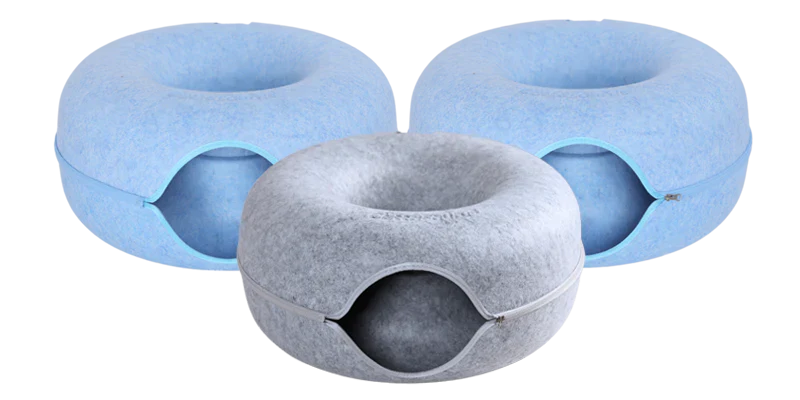 Peekaboo cat cave trio pack