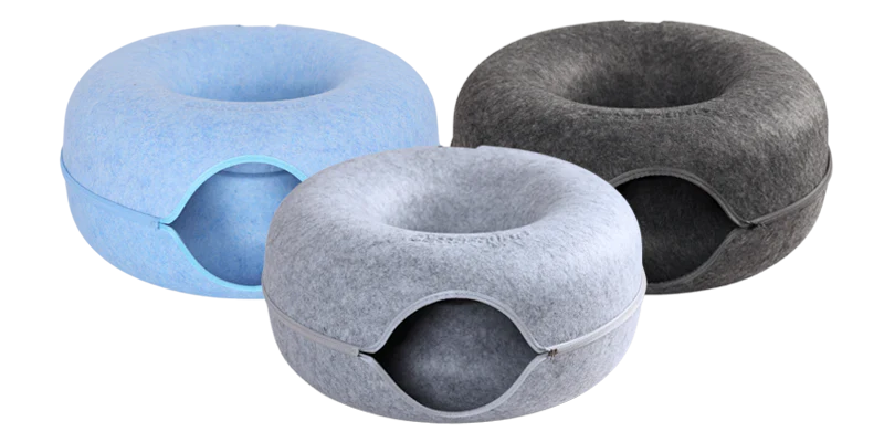 Peekaboo cat cave trio pack