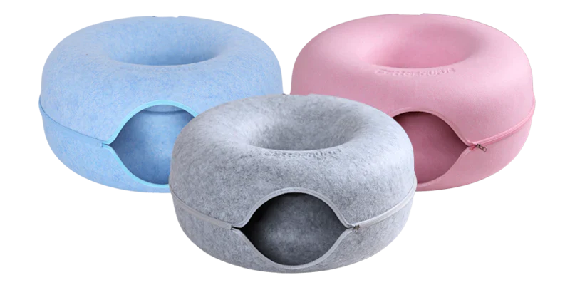 Peekaboo cat cave trio pack