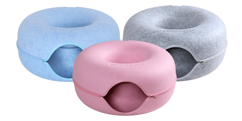 Peekaboo cat cave trio pack