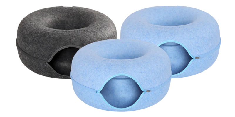 Peekaboo cat cave trio pack