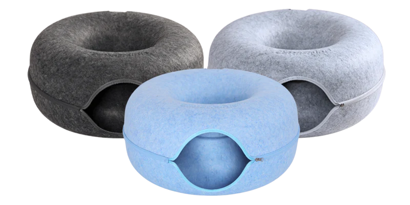 Peekaboo cat cave trio pack
