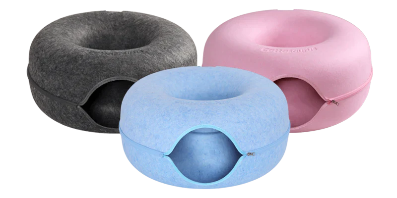 Peekaboo cat cave trio pack