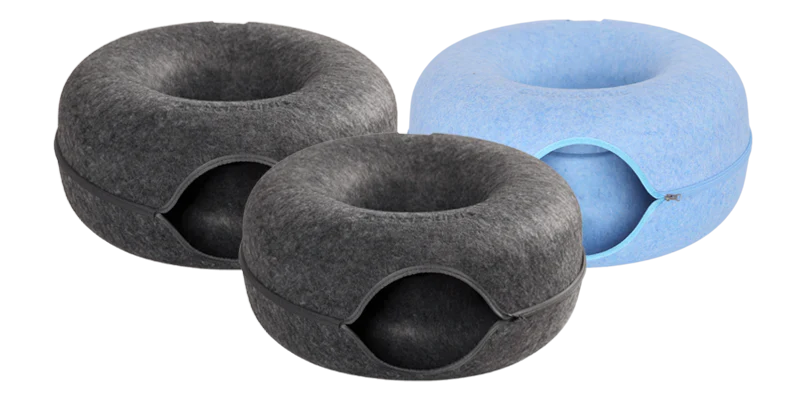 Peekaboo cat cave trio pack