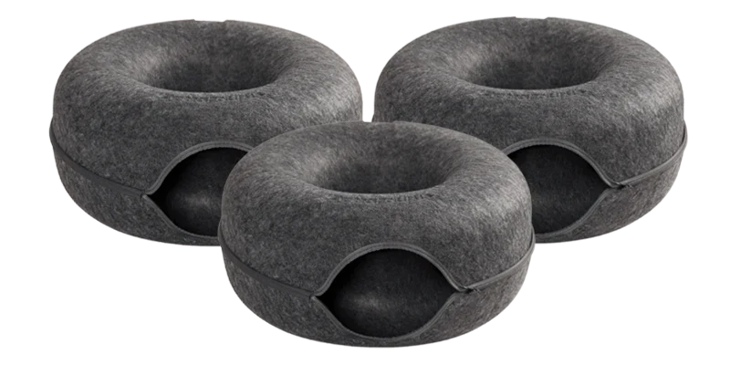 Peekaboo cat cave trio pack