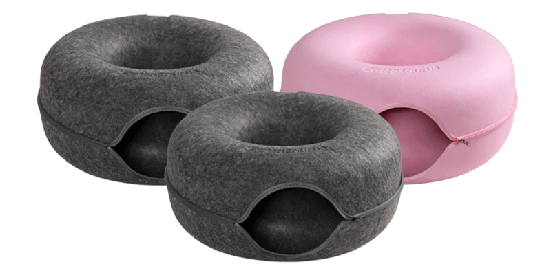 Peekaboo cat cave trio pack