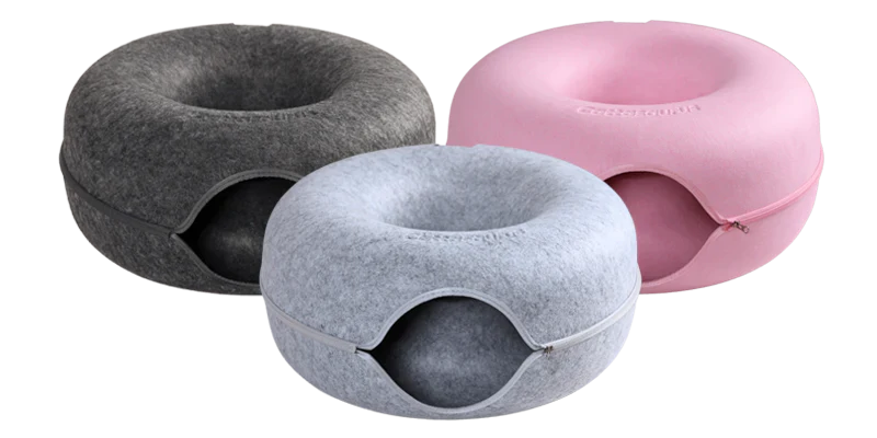 Peekaboo cat cave trio pack