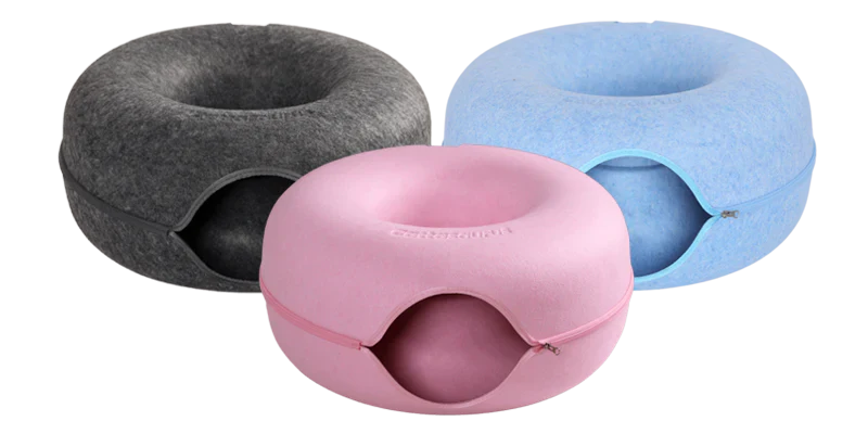 Peekaboo cat cave trio pack