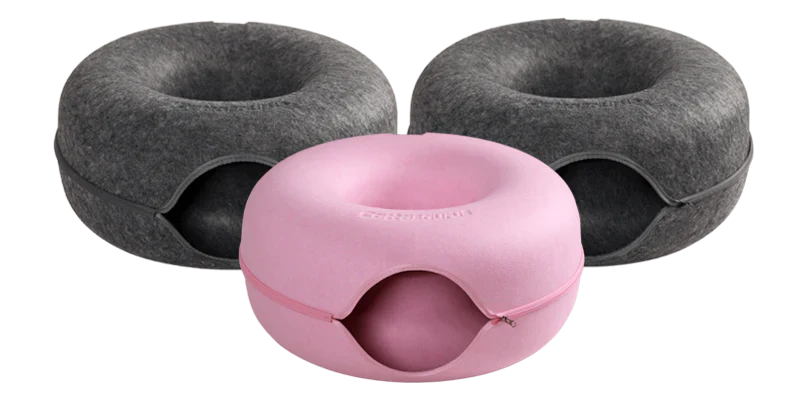 Peekaboo cat cave trio pack