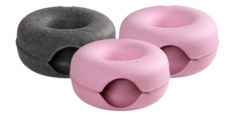 Peekaboo cat cave trio pack