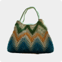 A luxury designer handbag