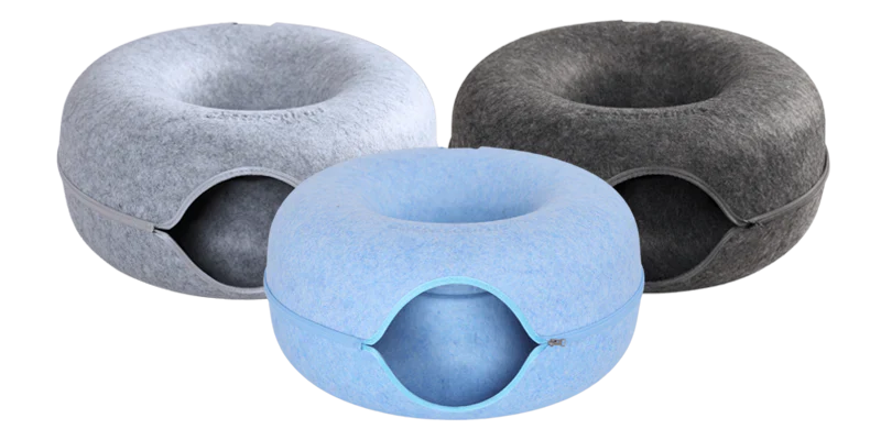 Peekaboo cat cave trio pack
