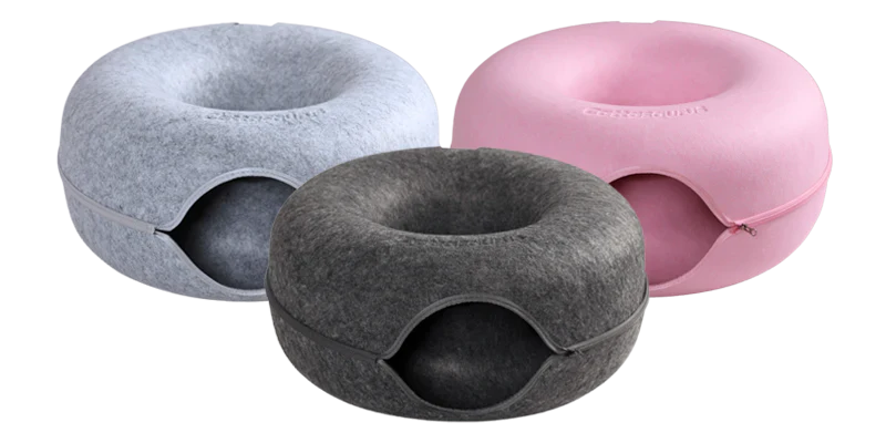 Peekaboo cat cave trio pack