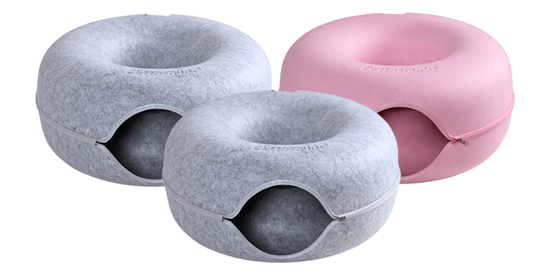 Peekaboo cat cave trio pack