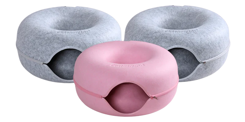 Peekaboo cat cave trio pack