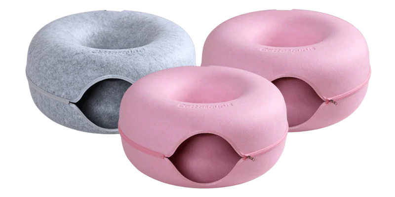 Peekaboo cat cave trio pack