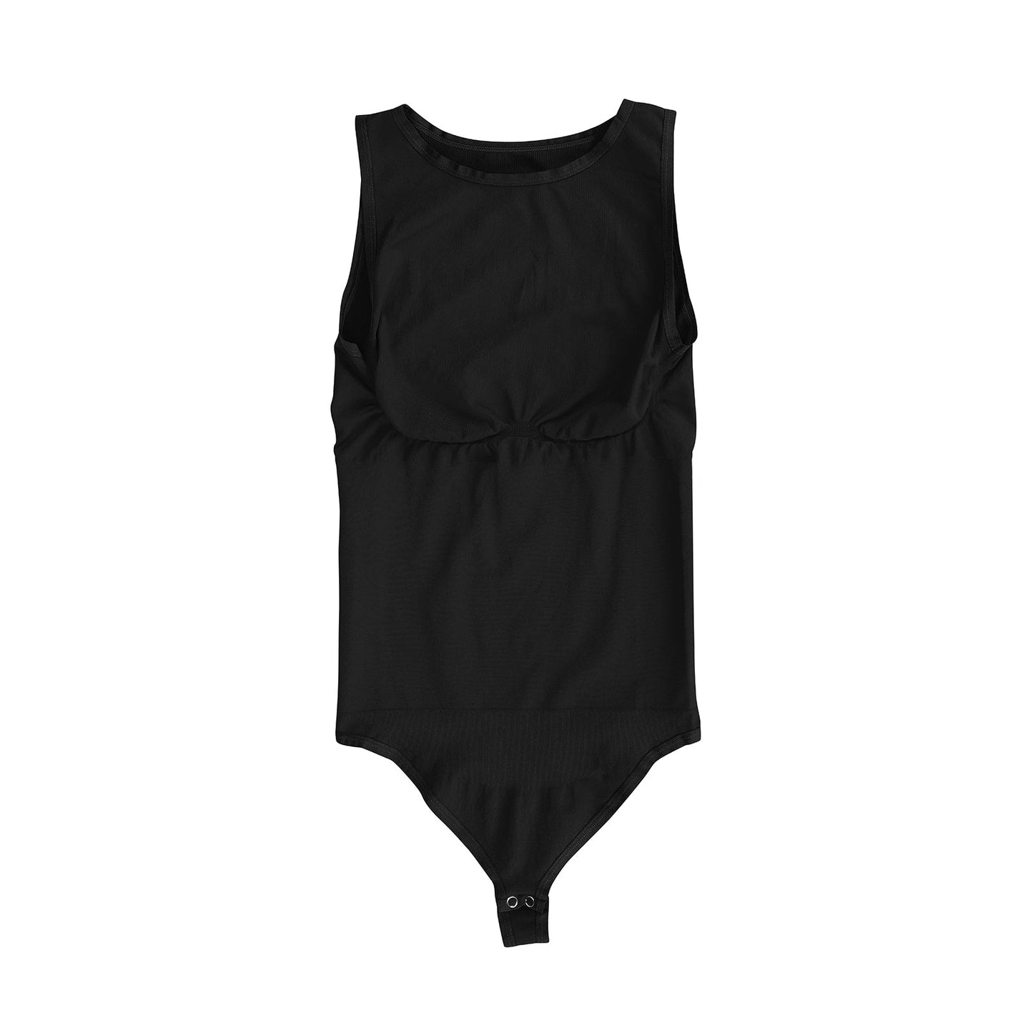 Round Neck Thong Bodysuit