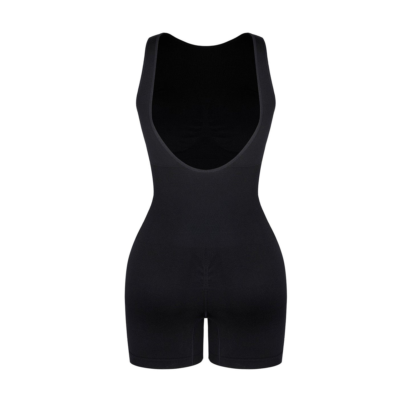 Round Neck Low Back Bodysuit