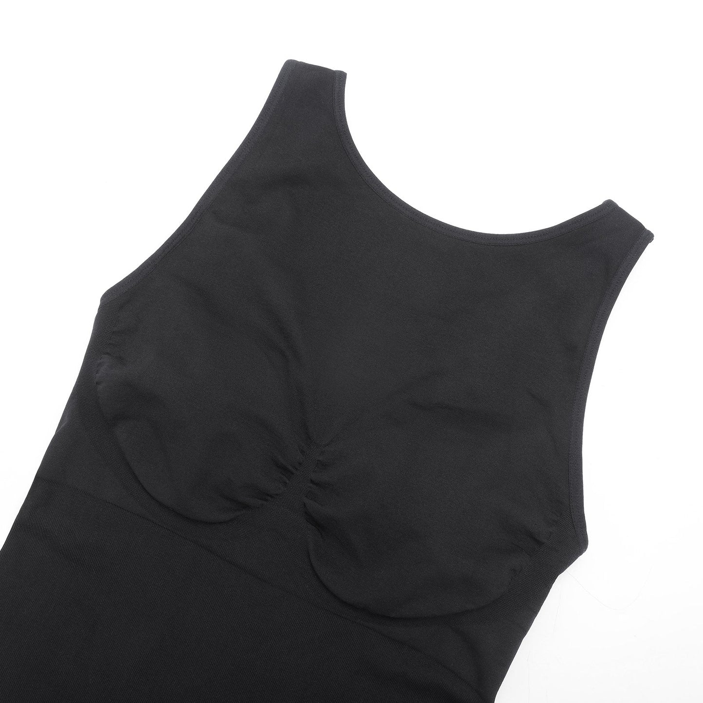 Round Neck Low Back Bodysuit