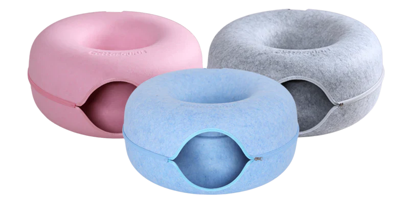 Peekaboo cat cave trio pack