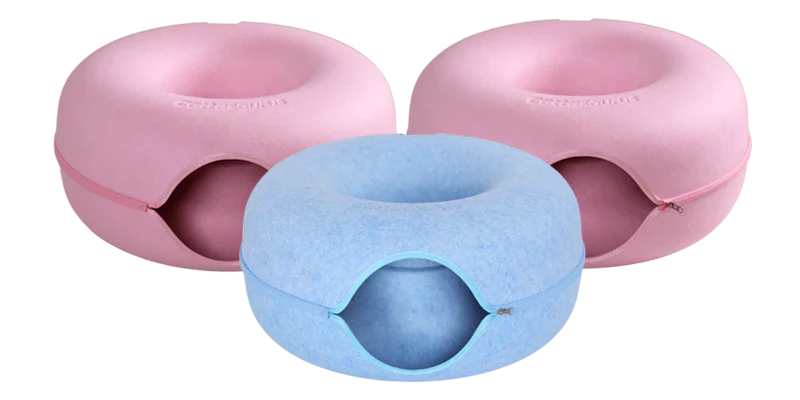 Peekaboo cat cave trio pack