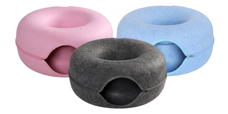 Peekaboo cat cave trio pack
