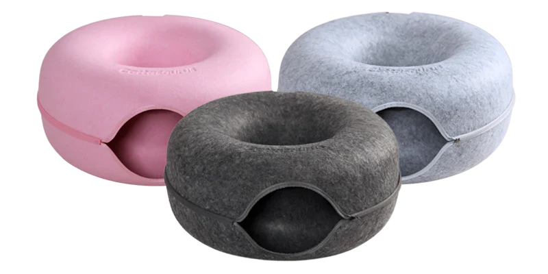 Peekaboo cat cave trio pack