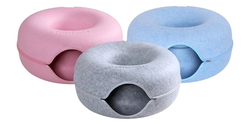 Peekaboo cat cave trio pack