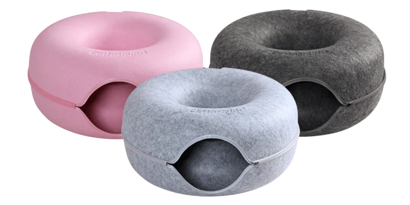 Peekaboo cat cave trio pack