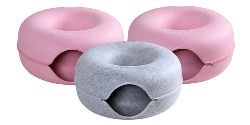 Peekaboo cat cave trio pack