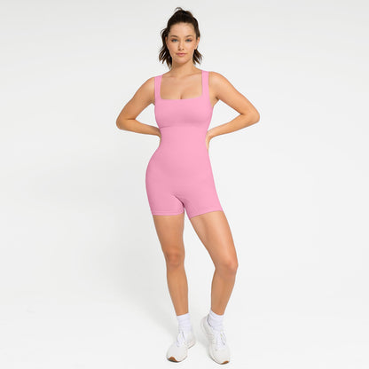 Square Neck Shapewear Jumpsuit